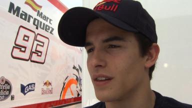 Marquez works on issues with front end