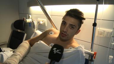 Iannone interview after arm pump surgery