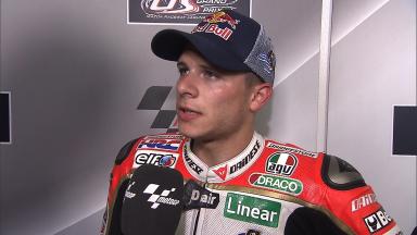 Bradl admits that the pressure was on