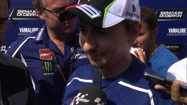Lorenzo: 'A dangerous and difficult situation'