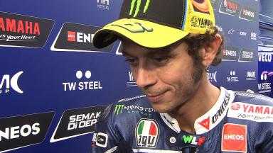 Rossi fully aware that Honda is ahead