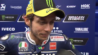 Rossi 'more happy than frustrated' with fourth