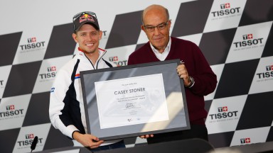 Dorna Sport CEO Carmelo Ezpeleta, MotoGP Legend Casy Stoner