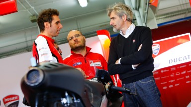 Ducati Corse General Manager Luigi Dall’Igna, MotoGP Valencia Test