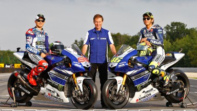 Lorenzo, Jarvis, Rossi, Yamaha Factory Racing