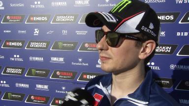 Lorenzo much happier with tyres in Australia