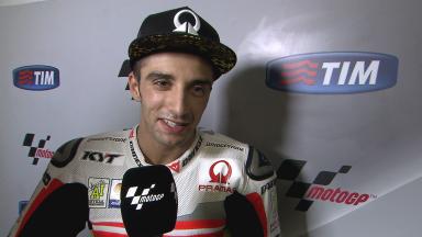 Iannone happy with front row but just misses pole