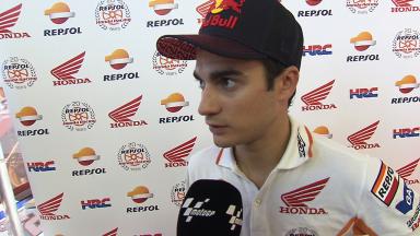 Pedrosa on working against the clock for dry set up 