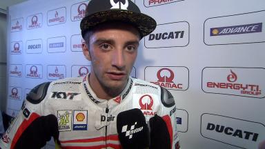 Iannone finishes fifth but wanted to fight with Dovizioso