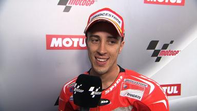 Dovizioso: 'I'm really proud to be on pole with Ducati'