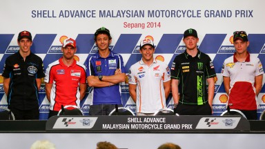 Shell Advance Malaysian Motorcycle GP Press conference