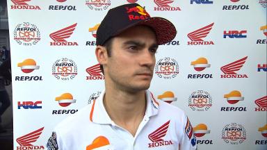 Pedrosa on setting the pace on day one