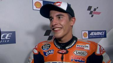Marquez on equalling Doohan's 12 wins record 