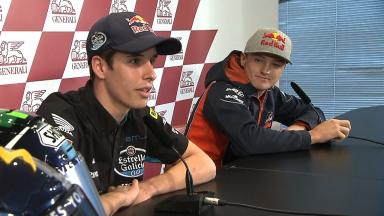 Marquez and Miller preview Valencia title battle