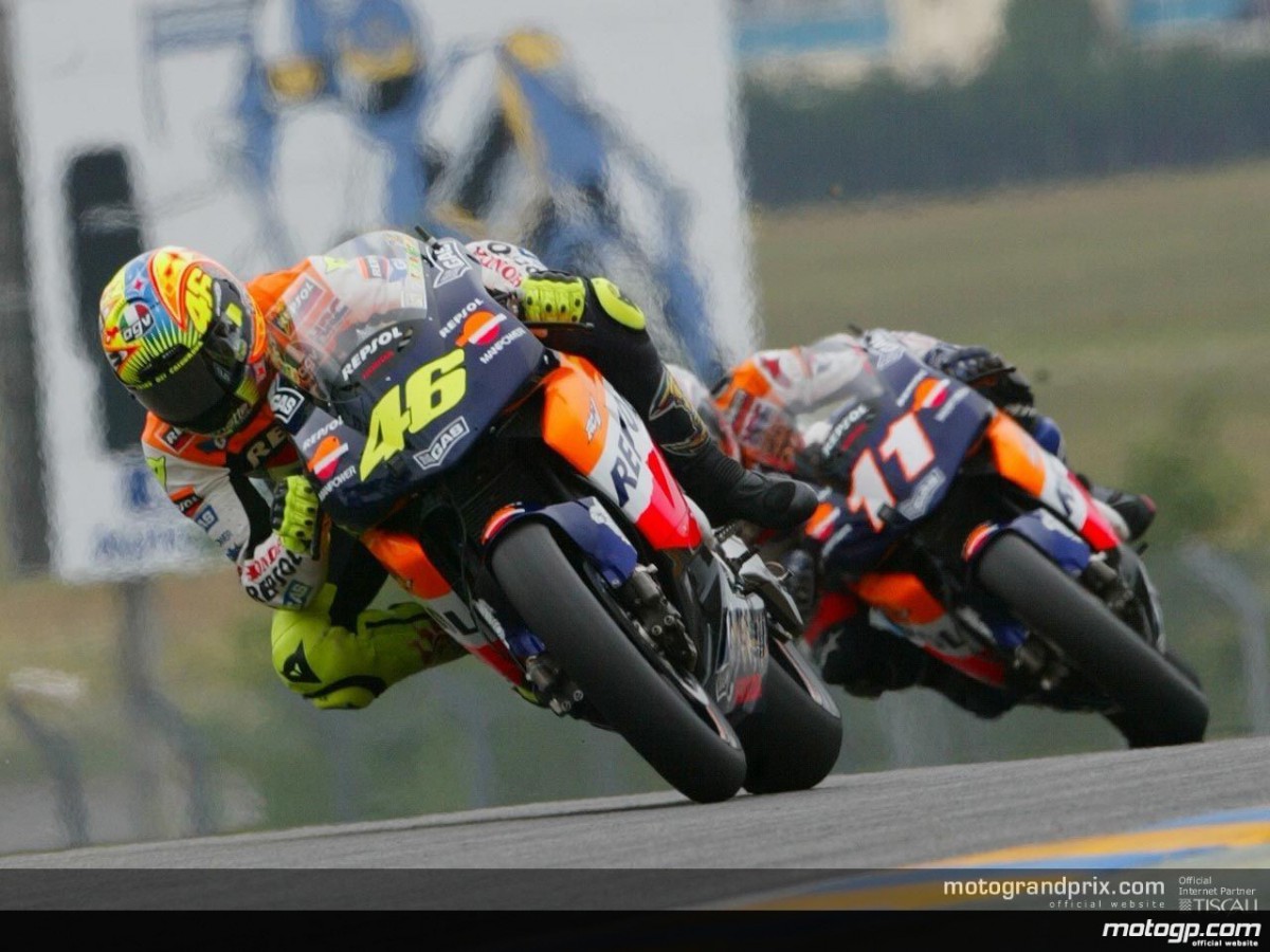 Rossi Claims Victory After Rain Affected Race In Le Mans Motogp Hot