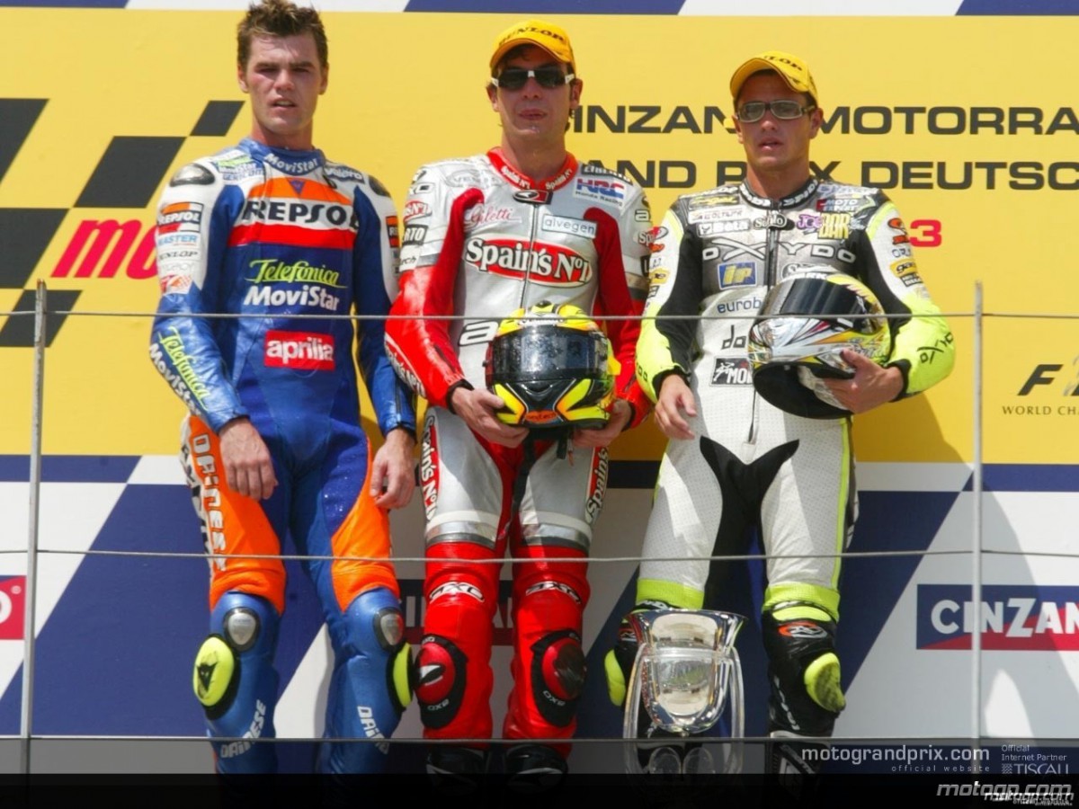 Perspectives from the podium after the German 250cc GP | MotoGP™