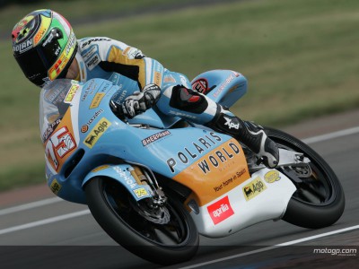 Pasini takes fourth 125cc pole of the year