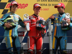 MotoGP top three review Misano action