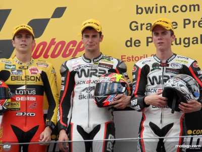 Declaraciones desde el podio de 125cc