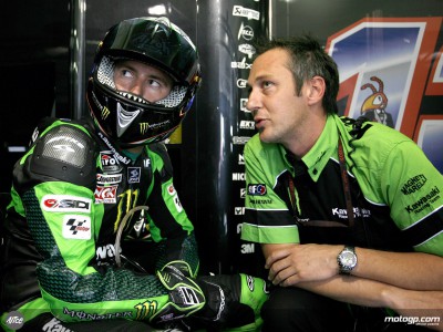 カワサキ ａ ウエスト 転倒で背中を強打 Motogp