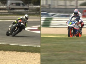 Moto2-Motorräder nahmen an der CEV-Qualifikation teil