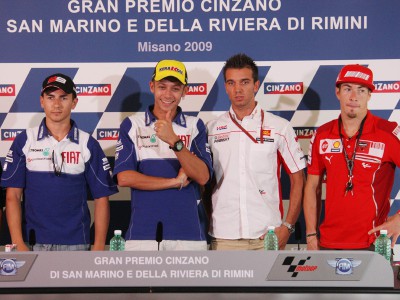 La conférence de presse lance le Grand Prix Cinzano di San Marino e della Riviera di Rimini