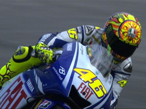 Rossi starts home weekend in good form