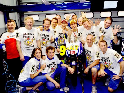 Rossi’s ninth title win: the statistics