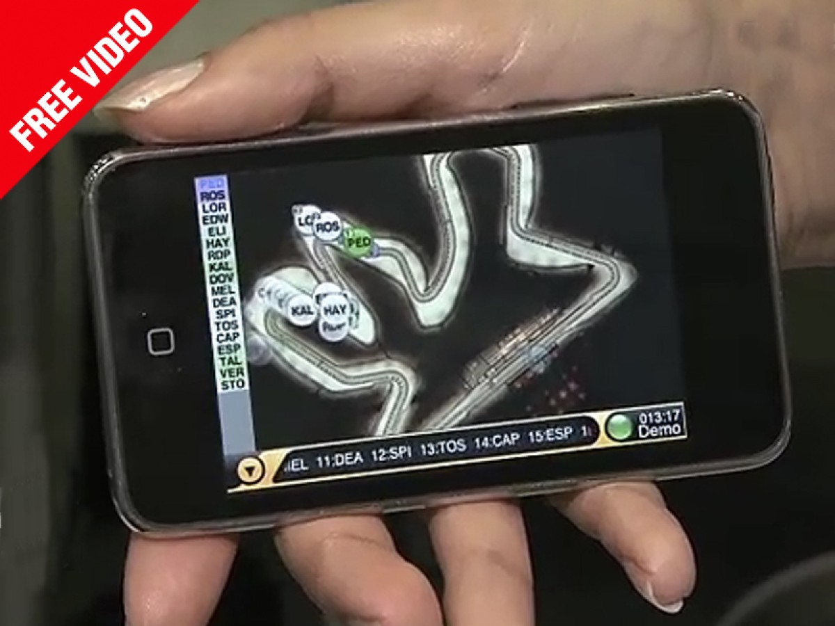 Aplicación Oficial de Cronometraje en directo de MotoGP para iPhone e iPod Touch MotoGP™