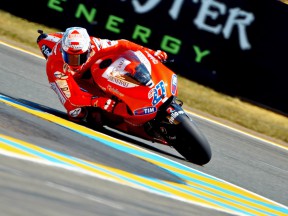 Second row start for Ducati duo