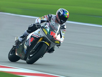 De Angelis tops interrupted first Sepang session