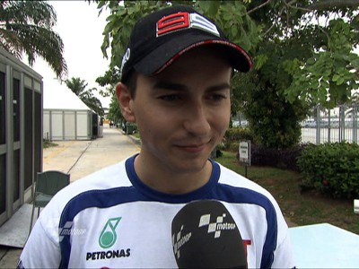 Lorenzo feeling in good shape after first session