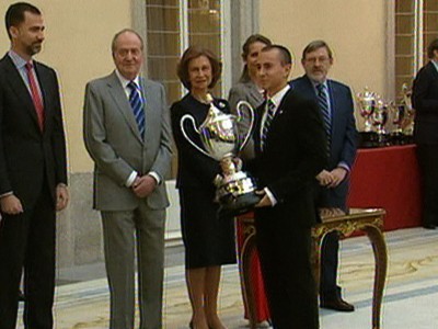 ロレンソ＆マルケス、スペイン王室からスポーツアワードを受賞