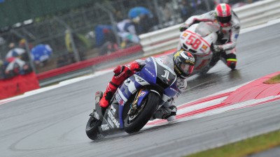 Lorenzo and Spies crash out of Silverstone 