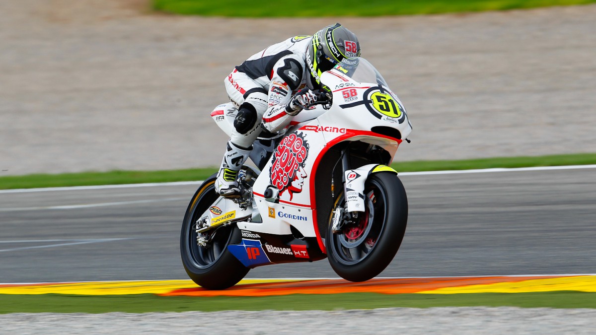 pirro on pole in rain hindered qualifying, bradl