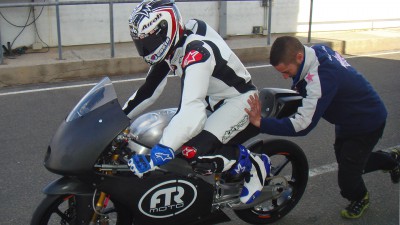 Viñales continues preparations for the 2012 Moto3 season