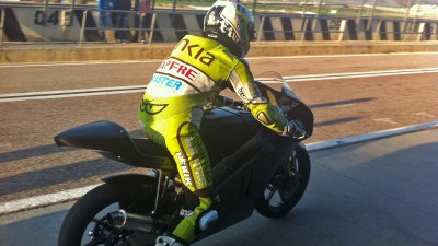 Kalex-KTM debuts at Moto3 Valencia test 