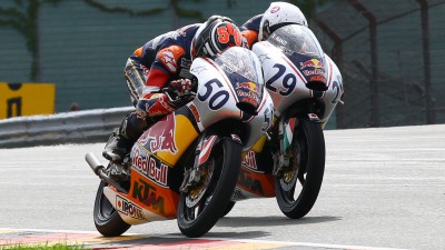 Red Bull MotoGP Rookies: Trautmann over Manzi by 0.003 in Sachsenring