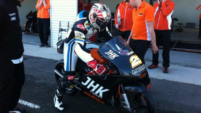 Viñales debuts with JHK Laglisse on board a KTM