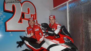 Dovizioso and Hayden in the spotlights for Wrooom 2013