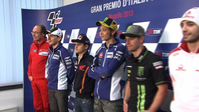 La rueda de prensa del Gran Premio TIM de Italia