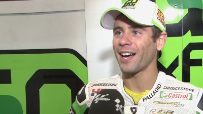 Bautista all smiles after battle with Rossi