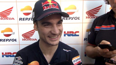 Pedrosa shares joint fastest time on final day