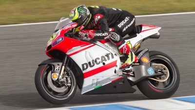 Ducati Team testing at Jerez conditioned by bad weather