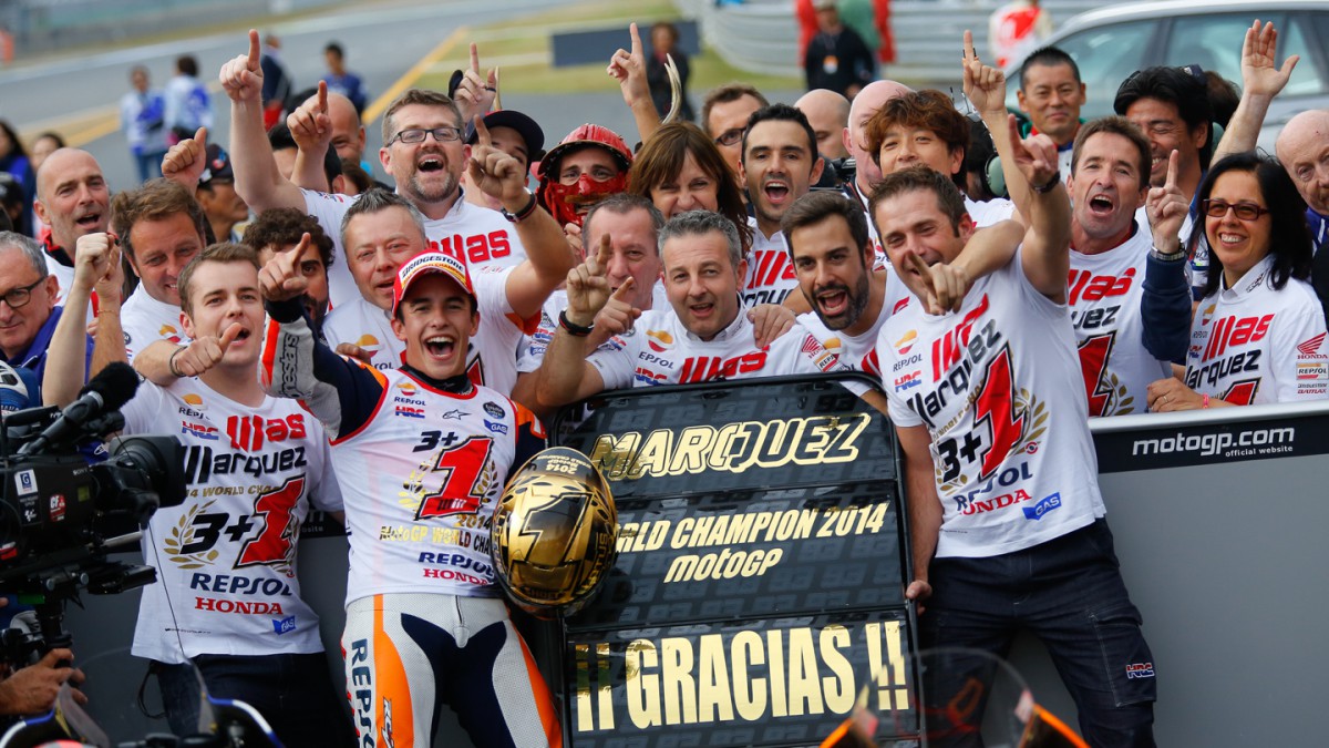 Personligt Sygdom farmaceut Key statistics on Marquez's 2014 MotoGP™ World Championship win | MotoGP™