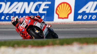 Technical problems for Dovizioso and Crutchlow