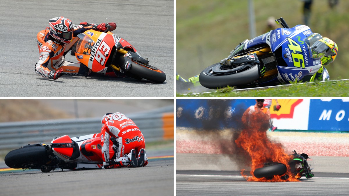 motogp crach