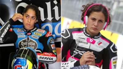 アナ マリア ２人のスパニッシュレディーがテストを実施 Motogp