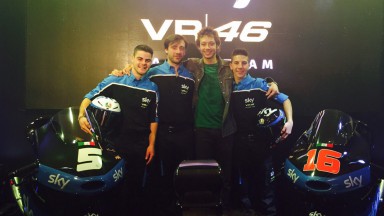 SKY Racing Team VR46 presentation