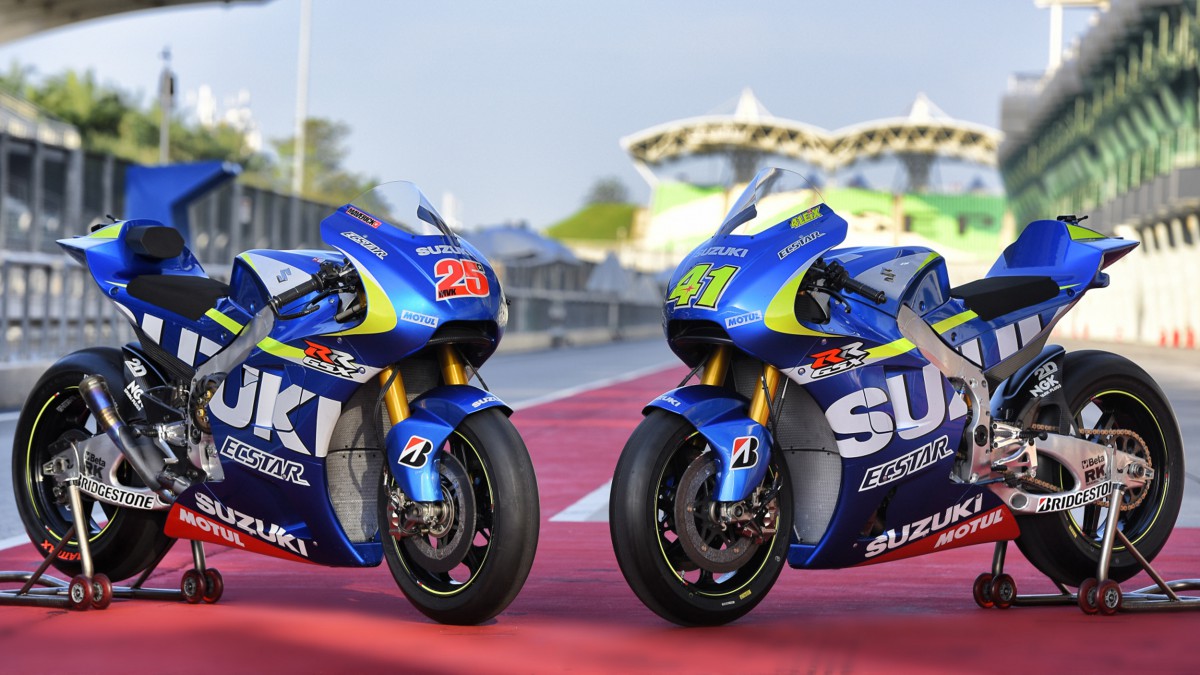 Original Suzuki MotoGP Team Sonnenbrille Sunglasses racing collection gelb blau 